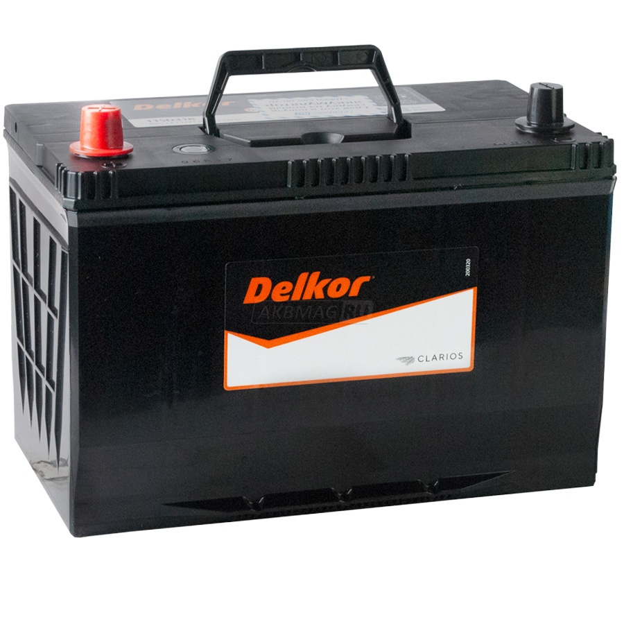 Аккумулятор автомобильный DELKOR 100L (115D31R) 800 А прям. пол. 100 Ач