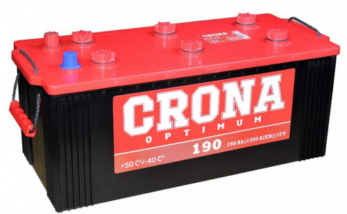 Аккумулятор CRONA 190 Ач 1200 конус