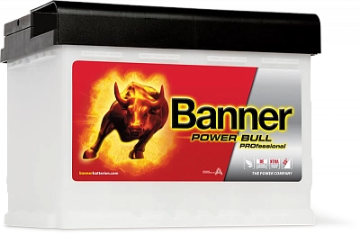 Автомобильный аккумулятор BANNER Power Bull Pro (63 40) 63R 620A
