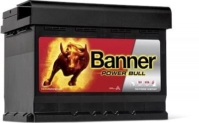 Автомобильный аккумулятор BANNER Power Bull (60 09) 60R 540A НИЗКИЙ