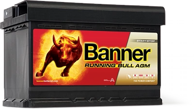 Автомобильный аккумулятор BANNER Running Bull AGM Start-Stop (570 01) 70R 720A