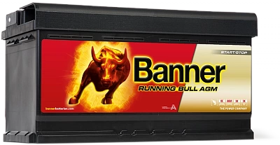 Автомобильный аккумулятор BANNER Running Bull AGM Start-Stop (592 01)