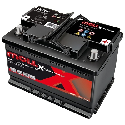 Автомобильный аккумулятор Moll X-TRA charge 85 Ач 800A