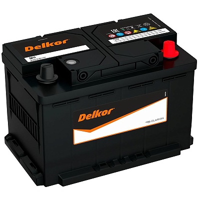 Автомобильный аккумулятор Delkor 80R 780A (58014)