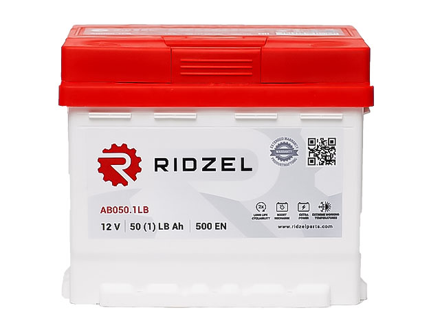 Аккумулятор автомобильный Ridzel 12V 50 (0) LB Ah