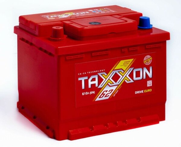 Аккумулятор автомобильный TAXXON DRIVE EURO 62ah L+