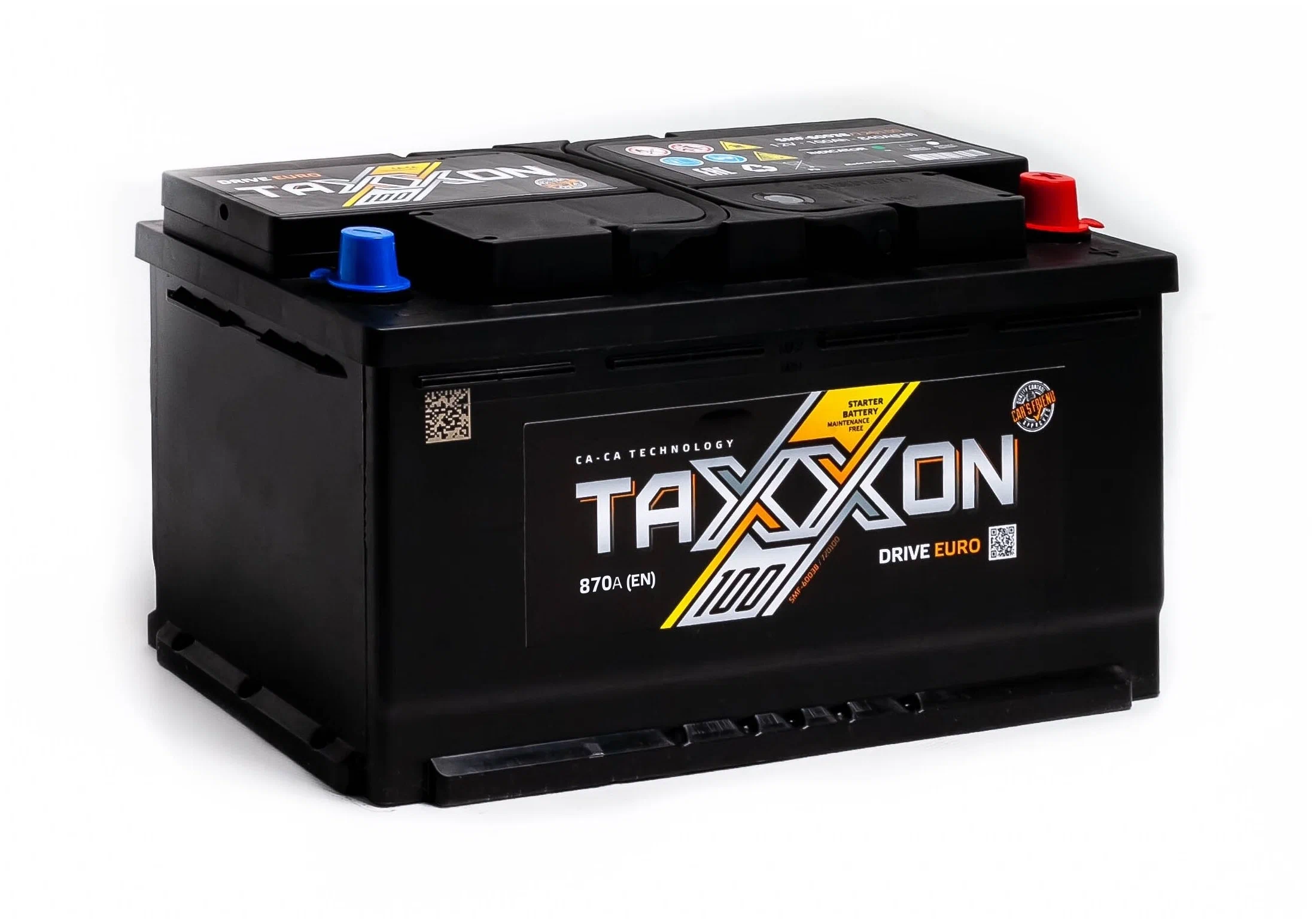 Аккумулятор автомобильный TAXXON DRIVE EURO 100ah R+