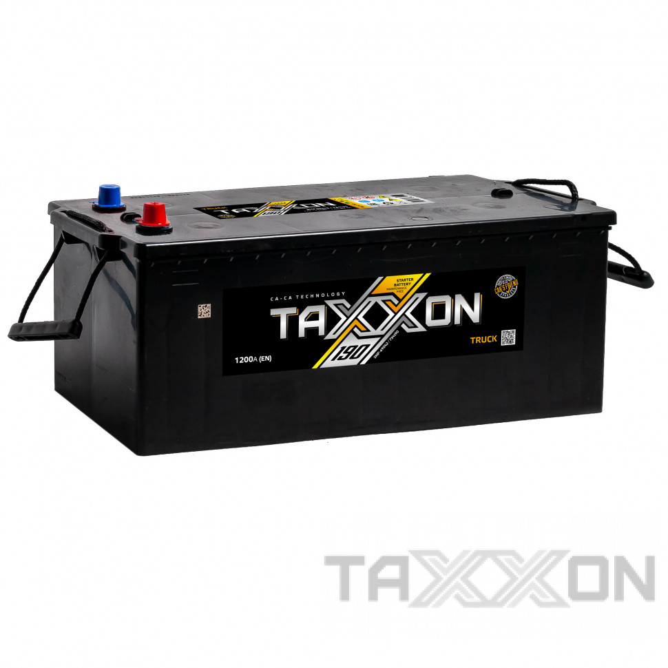 Аккумулятор автомобильный TAXXON TRUCK SMF 190ah R+