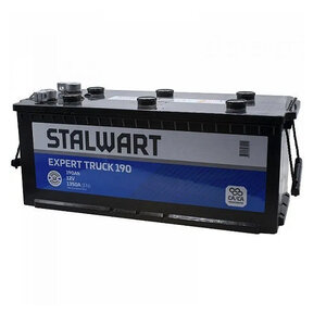 Аккумулятор автомобильный STALWART Drive TRUCK 6СТ-190 евро.конус/болт
