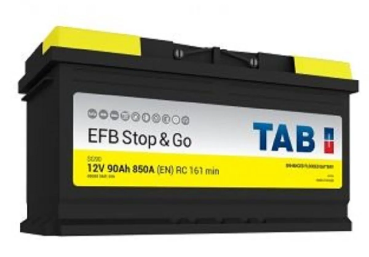 Аккумулятор автомобильный TAB EFB Stop&Go 6СТ-90.0