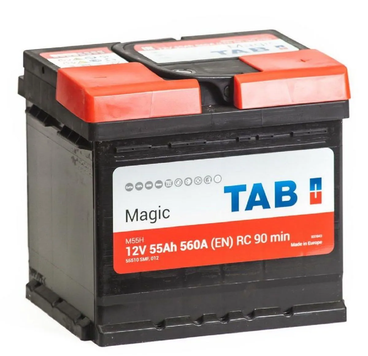Аккумулятор автомобильный TAB Magic 6СТ-55.0 uni