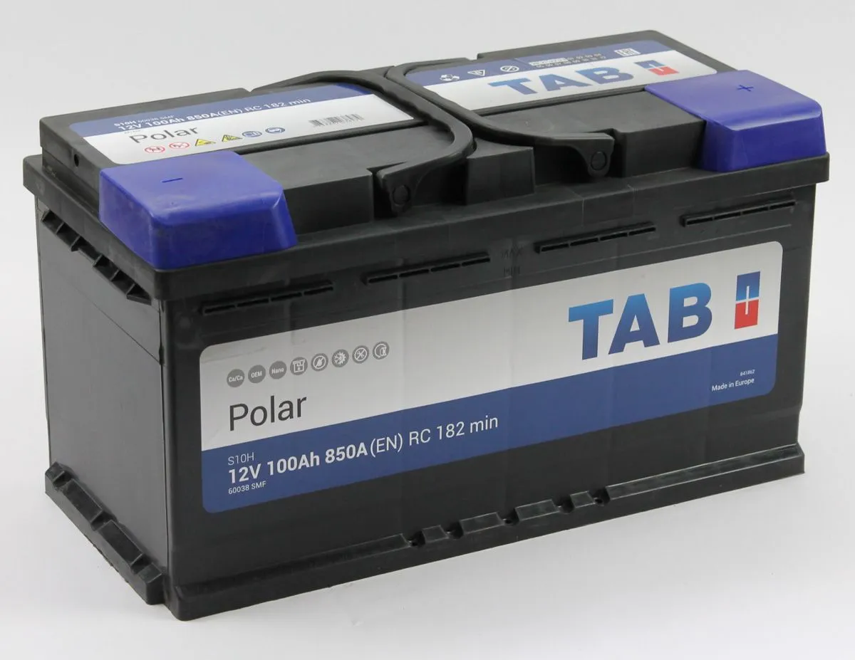 Аккумулятор автомобильный TAB Polar 6СТ-100.0 (60038)