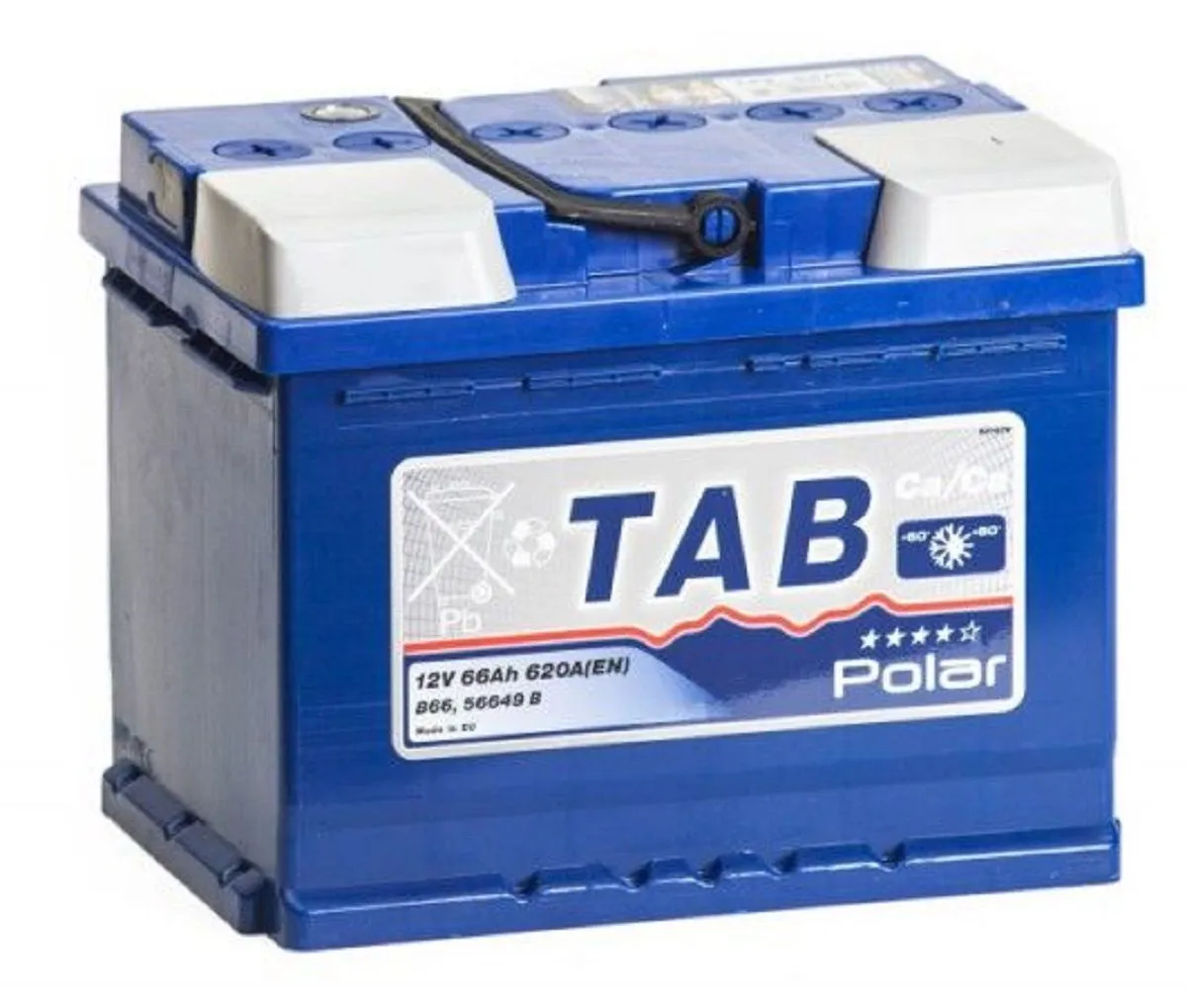 Аккумулятор автомобильный TAB Polar 6СТ-66.0