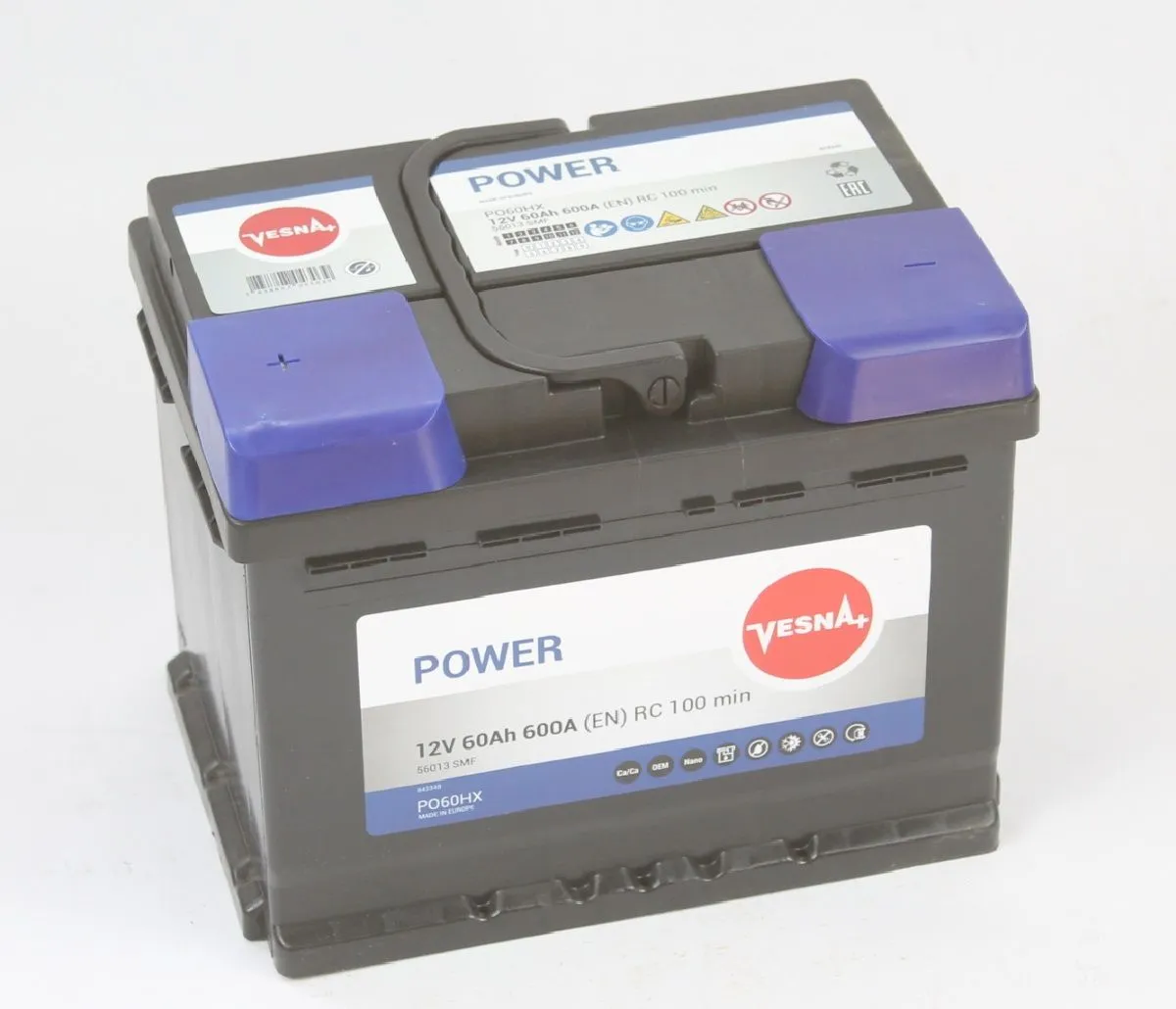 Аккумулятор автомобильный VESNA Power 6СТ-60.1