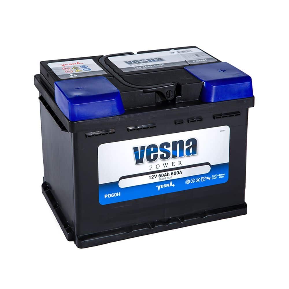 Аккумулятор автомобильный VESNA Premium 6СТ-55.0