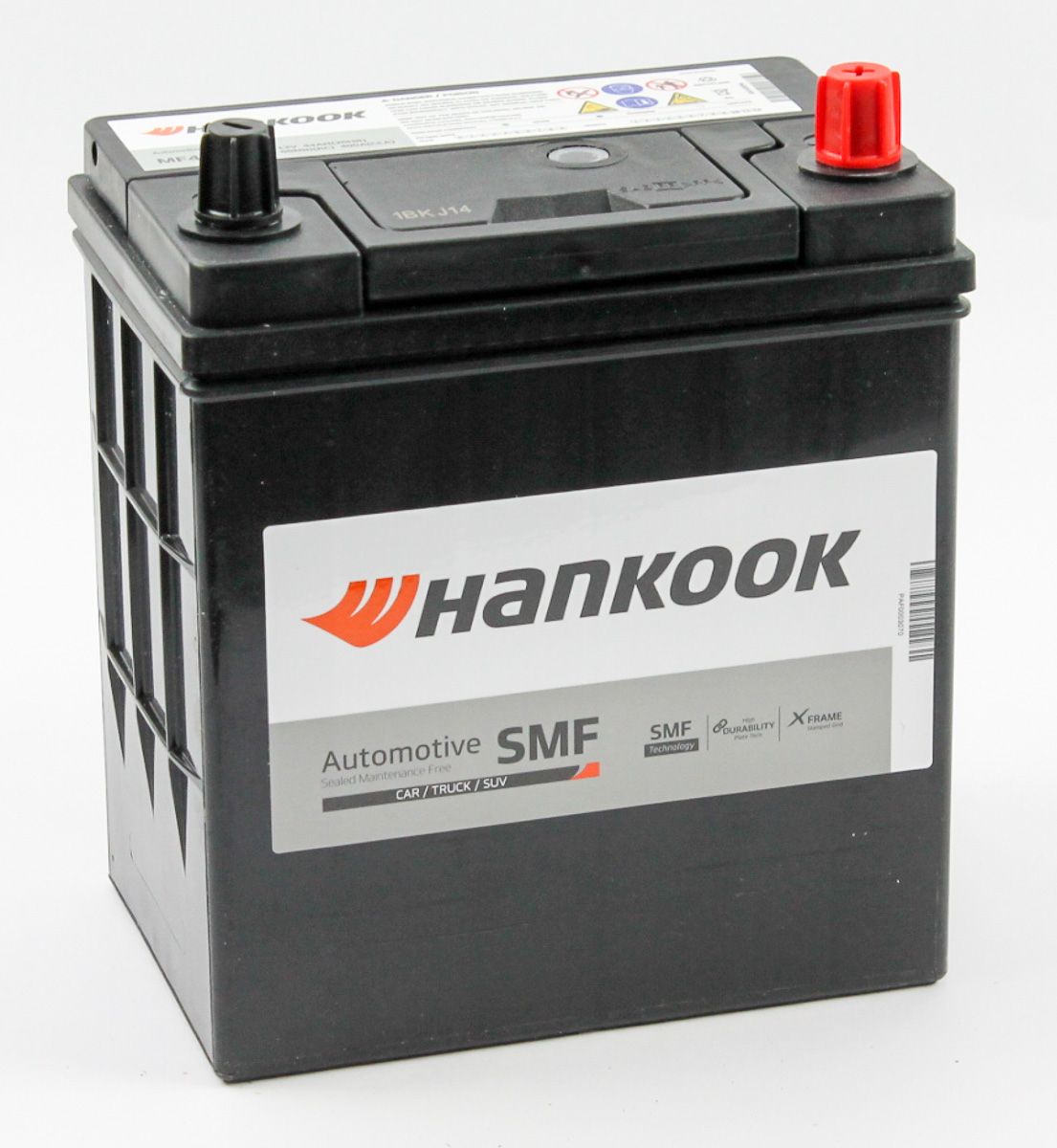 Аккумулятор автомобильный HANKOOK 6СТ-44.0 (46B19L) тонк.кл.