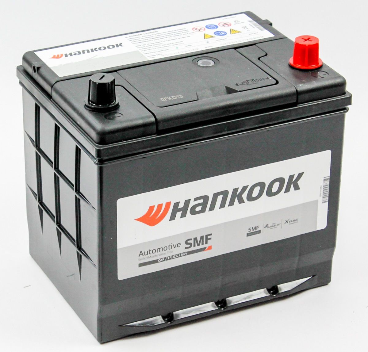 Аккумулятор автомобильный HANKOOK 6СТ-70.0 (MF95D23FL) бортик
