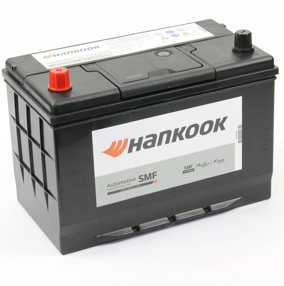 Аккумулятор автомобильный HANKOOK 6СТ-95.1 (115D31R) бортик