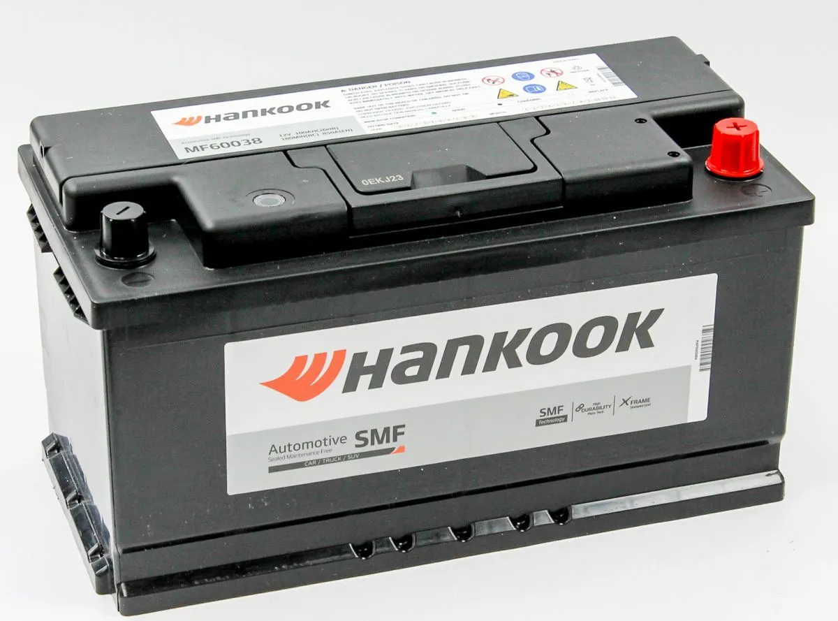 Аккумулятор автомобильный HANKOOK 6СТ-100.0 (60038)