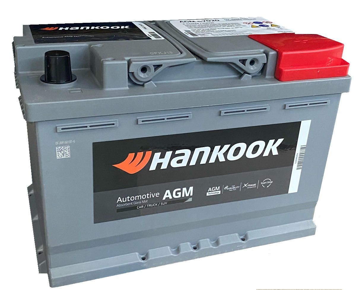 Аккумулятор автомобильный HANKOOK Start-Stop Plus 6СТ-70.0 (SA 57020) AGM