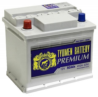 Аккумулятор автомобильный TYUMEN BATTERY 6СТ-50L PREMIUM