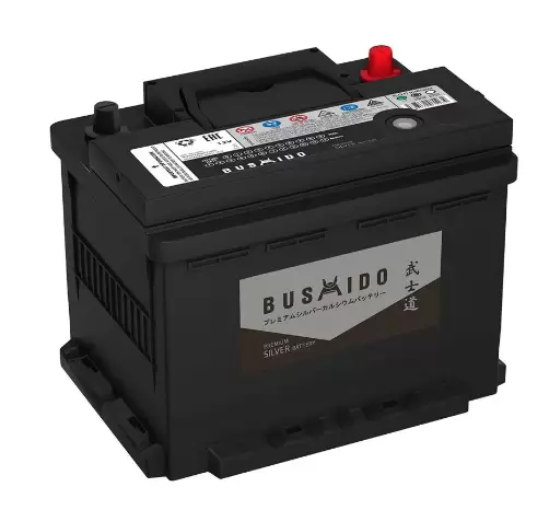 Аккумулятор автомобильный BUSHIDO EFB 65