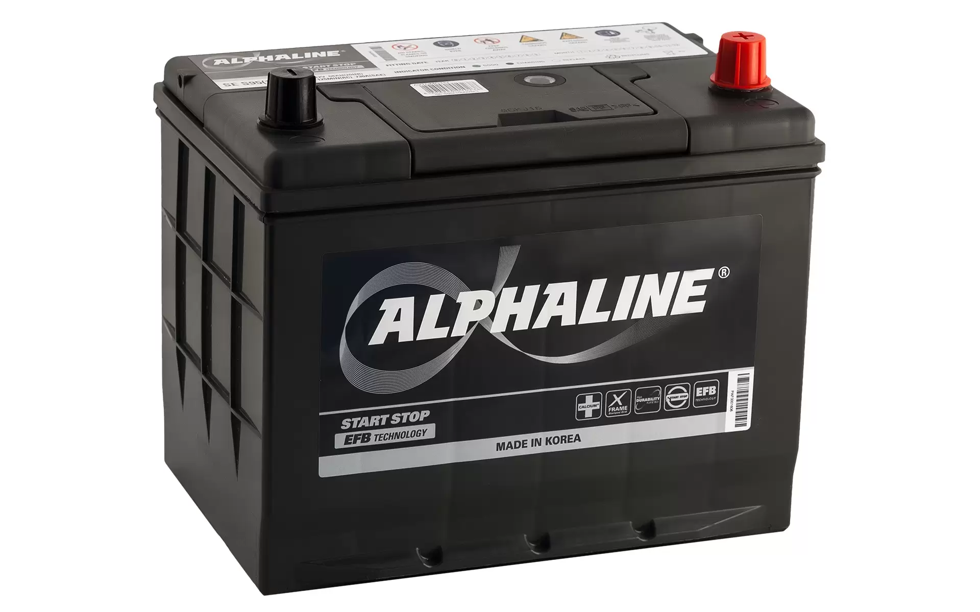 Аккумулятор автомобильный ALPHALINE EFB 68