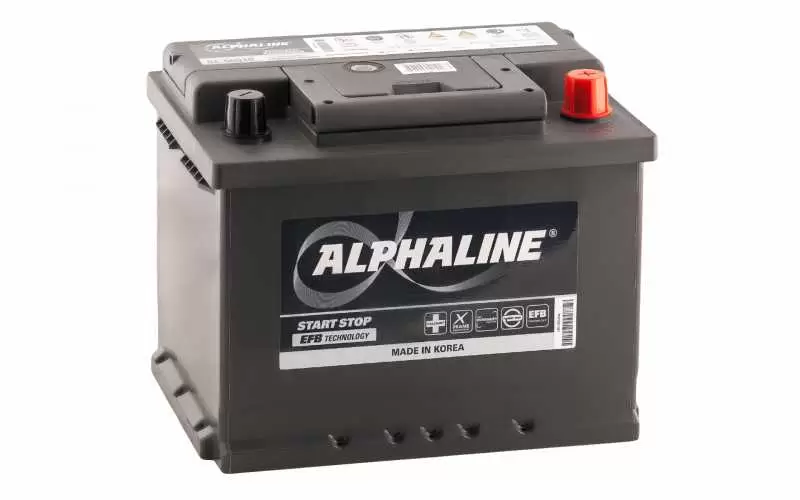 Аккумулятор автомобильный ALPHALINE EFB 60