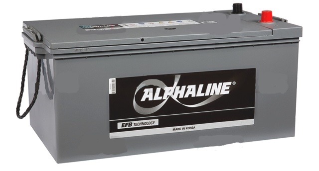 Аккумулятор автомобильный ALPHALINE EFB 225