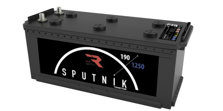 Аккумулятор автомобильный Sputnik 6СТ-190.3 (Tungstone)