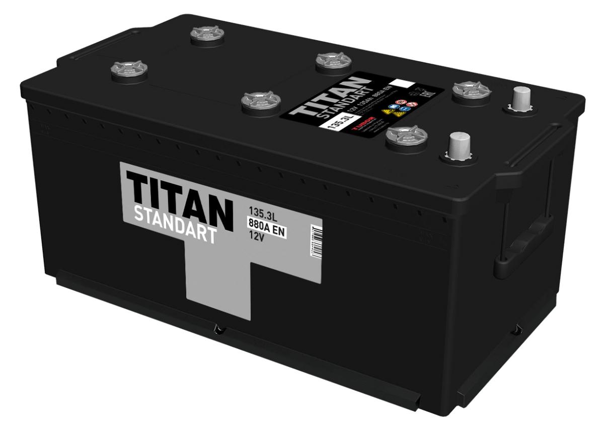 Аккумулятор автомобильный TITAN STANDART 6СТ-135.3 VL
