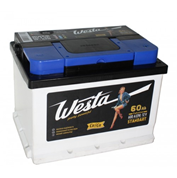 Аккумулятор WESTA BLACK 6СТ-60 оп низкий к 600А