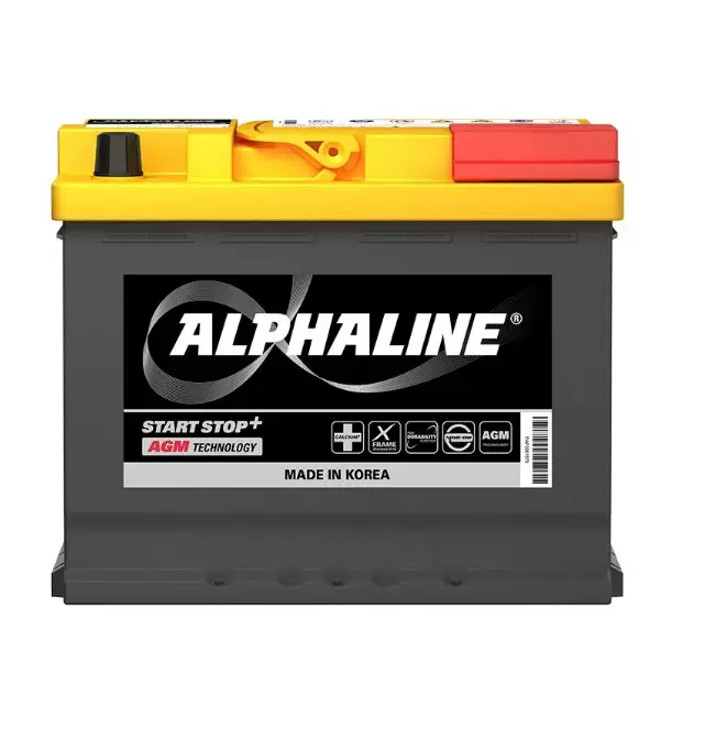 Аккумулятор автомобильный ALPHALINE AGM 60